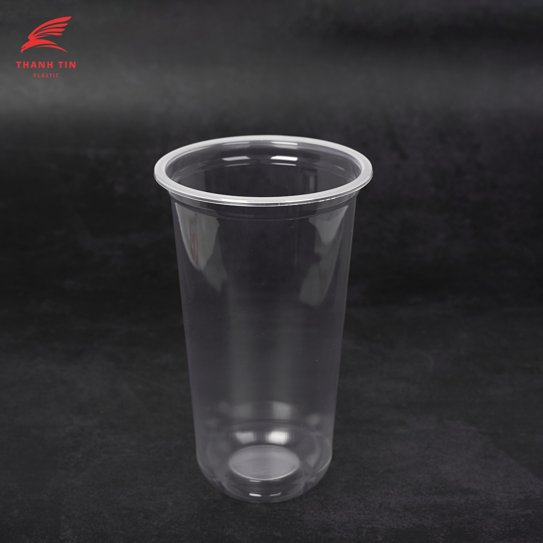 PP disposable plastic cups stacked at the Thanh Tin Plastic factory — Thanh Tin Plastic product photo 25