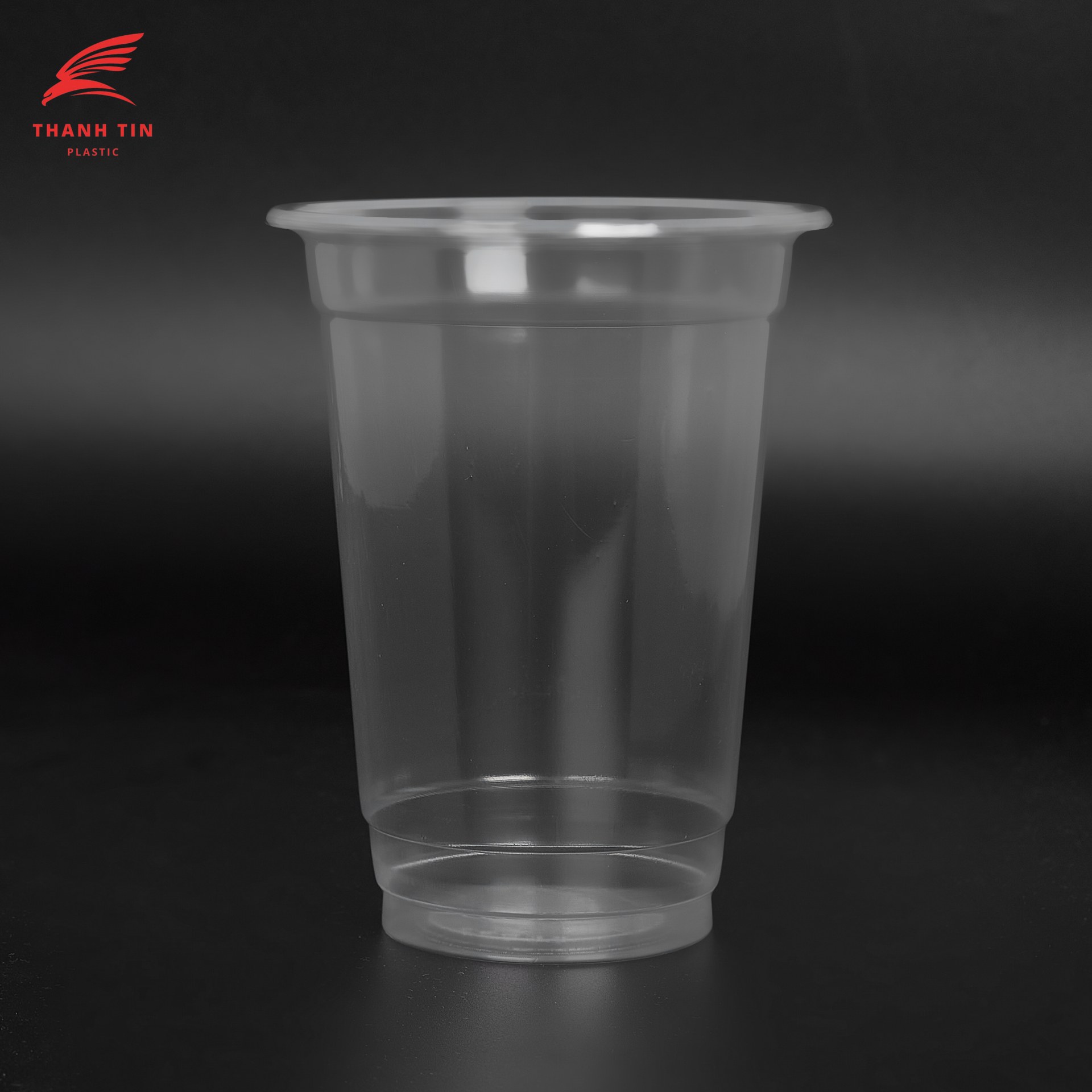 PP disposable plastic cups stacked at the Thanh Tin Plastic factory — Thanh Tin Plastic product photo 7