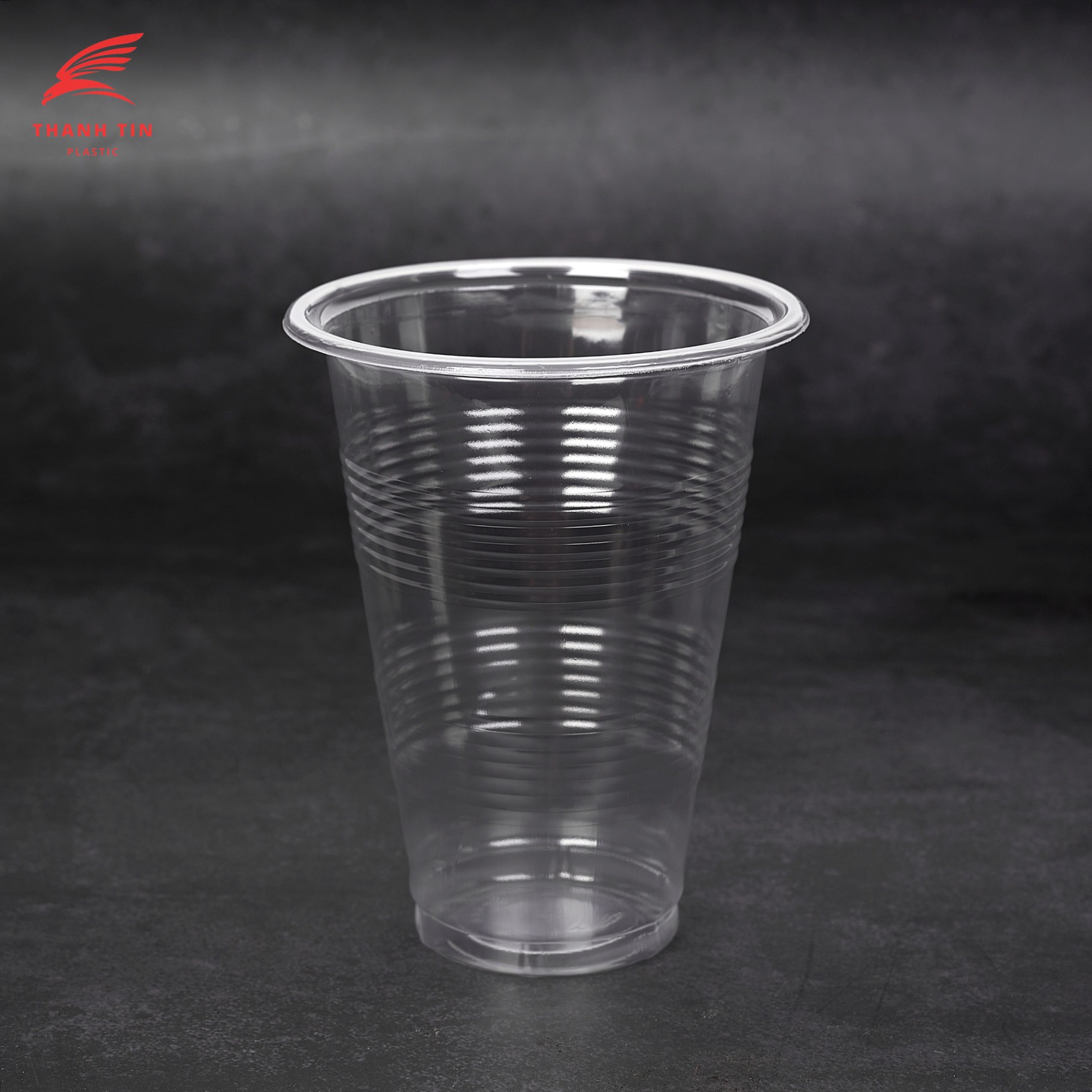 PP disposable plastic cups stacked at the Thanh Tin Plastic factory — Thanh Tin Plastic product photo 31